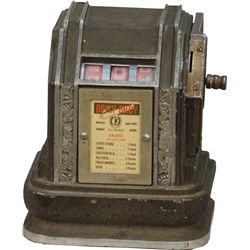 1 Cent "Bally Baby" Cigarette 3-Reel Trade Stimulator c