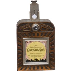 5 Cent Cast-Iron Capehart Orchestrope Wall Box