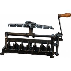 Early Cast-Iron Enameled Device Used for Making Egg Car