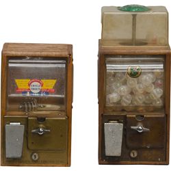 Lot Of 2 Coin-Op Victor Vending Corp.Vending Machines