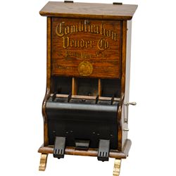 1 Cent "Combination Vendor" 4-Section Vending Machine