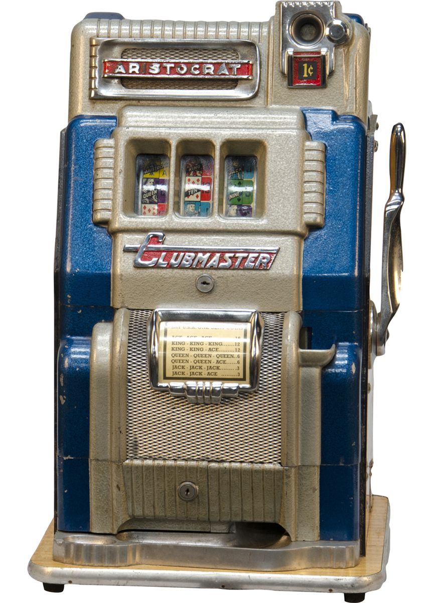 1 Cent Aristocrat Clubmaster 3Reel Slot Machine