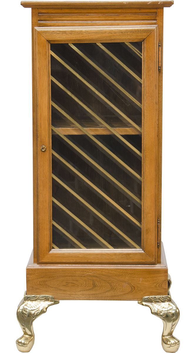 Wooden Slot Machine Stand