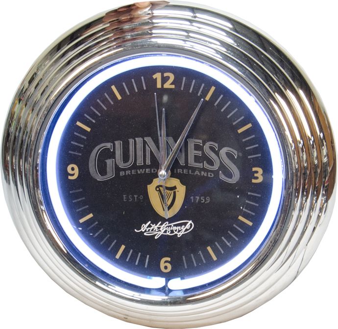 GUINNESS Neon Wall Clock
