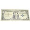Image 1 : 1957 SERIES A $1 SILVER CERTIFICATE SERIAL #C27625786A *PLEASE LOOK AT PICTURE TO DETERMINE GRADE*