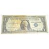 Image 1 : 1957 SERIES A $1 SILVER CERTIFICATE SERIAL #K82758546A *PLEASE LOOK AT PICTURE TO DETERMINE GRADE*