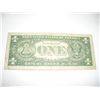 Image 2 : 1957 SERIES A $1 SILVER CERTIFICATE SERIAL #D18632081A *PLEASE LOOK AT PICTURE TO DETERMINE GRADE*