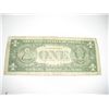 Image 2 : 1957 SERIES A $1 SILVER CERTIFICATE SERIAL #D18664765A *PLEASE LOOK AT PICTURE TO DETERMINE GRADE*
