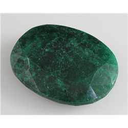 Emerald 171.30 ctw Loose Gem 46.48x35.08mm Oval Cut