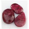 Image 2 : Ruby 106.36 ctw Loose Gemstone Mix Sizes & Shapes