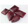 Image 2 : Ruby 105.42 ctw Loose Gemstone Mix Sizes & Shapes