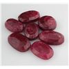 Image 2 : Ruby 153.68 ctw Loose Gemstone Mix Sizes Oval Cut