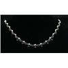 Sterling 3.14 Diamond Black Sapphire Necklace