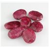 Image 1 : Ruby 134.87 ctw Loose Gemstone Mix Sizes Oval Cut