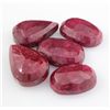Image 2 : Ruby 186.38 ctw Loose Gemstone Mix Sizes & Shapes