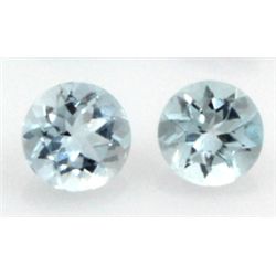 9mm GENUINE FACETED AAA - NATURAL AQUAMARINE