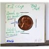 Image 1 : 1964 Error! 1Cents Red 5% Clip Rare!