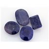 Image 1 : 222.12ctw SapphireMixShape&SizesLooseGemstone lotof4