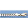 Image 2 : Pure Gold 18" 14k Gold-Yellow 4.2mm Curb Chain
