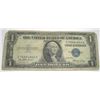 Image 1 : 1935 SERIES E $1 SILVER CERTIFICATE SERIAL # G76664868H *PLEASE LOOK AT PICTURE TO DETERMINE GRADE*!