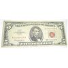 Image 1 : 1963 SERIES $5 RED SEAL CERTIFICATE SERIAL # A18260455A *RARE VERY FINE+ NICE BILL*!!!