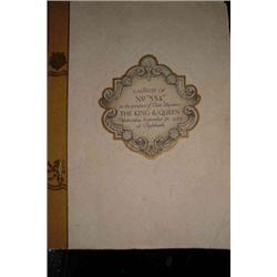 LAUNCH BROCHURE OF CUNARD SHIP '534' (QUEEN M...