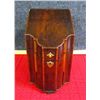 Image 1 : 19th C Mahogany Inlaid Knife Box