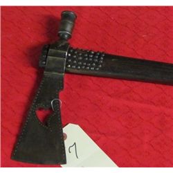 Pipe Tomahawk with Weeping Heart cutout