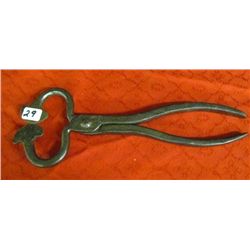 Blacksmith forged Candle Cutter