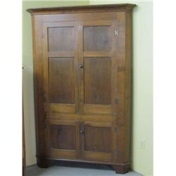 1830-40 Shenandoah Valley Corner Cupboard