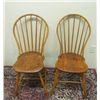 Image 1 : 2 New England Windsor Bow Back Chairs