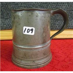 1840's English PewterTankard- James Yates