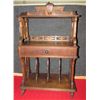 Image 1 : Victorian Walnut Magazine Rack