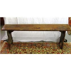 19th Century Bucket Bench