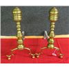 Image 1 : Chippendale Brass Andirons