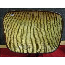 Williamsburg Brown& Yellow Comb Design Trencher