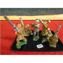 Antique Die Cast Toy Soldiers