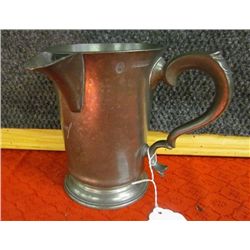 1700's Quart Pewter Tankard