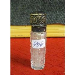 Antique Cut Glass Perfume Bottle