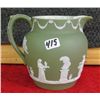 Image 1 : Green Jasperware Creamer