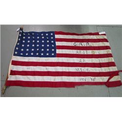 Civil War 90th Reunion Flag