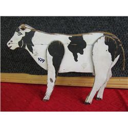 Folk Art crafted Cow