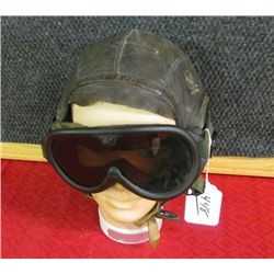 WWI Helmet with Goggles