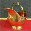 Image 1 : Brass and Copper Coal Shuttle