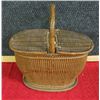 Image 1 : Double Lid Sewing Basket