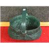 Image 1 : Green Painted Basket