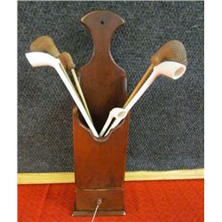 Wall Hanging Piple Holder with Pipes