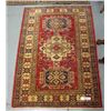 Image 1 : Indian Style Rug in great colors - 71 x 50