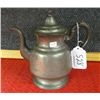 Image 1 : 1800's Pewter Coffee Pot