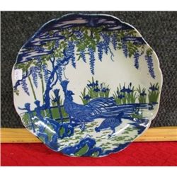 Imari Charger with Chickens